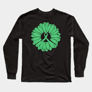 Sunflower Liver Cancer gift Long Sleeve T-Shirt